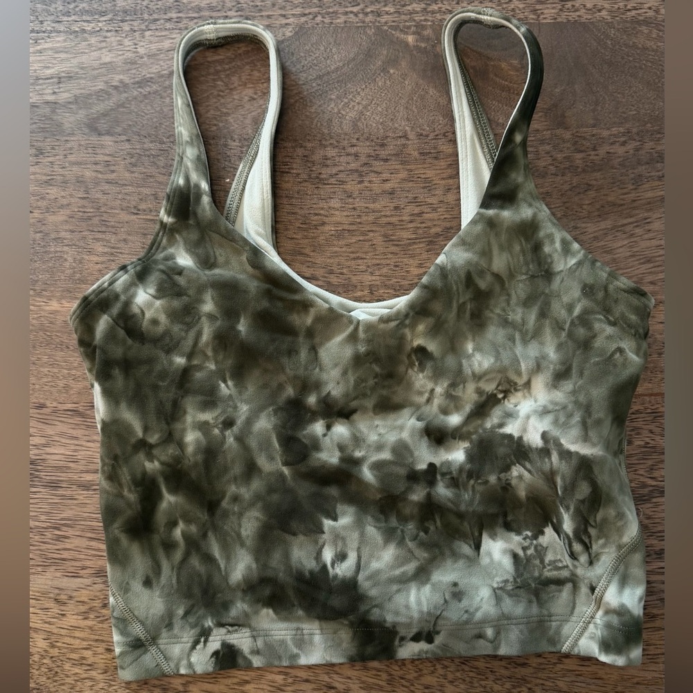 Lululemon align tank top tie die
